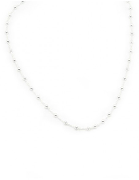 Cadena forzada bolas - 45 cm - 3 mm