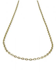 Cadena forzada oro 18k - 70cm