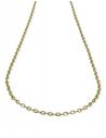 Cadena forzada oro 18k - 70cm