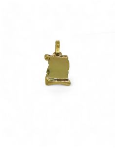 Placa nacimiento con reloj oro 18k - Joyería Orocash 2