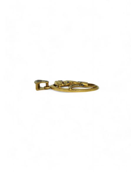 Dije Nefertiti nácar colores oro 18k - Joyería Orocash