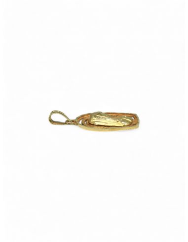 Dije niña religiosa oro 18 k - Joyería Orocash