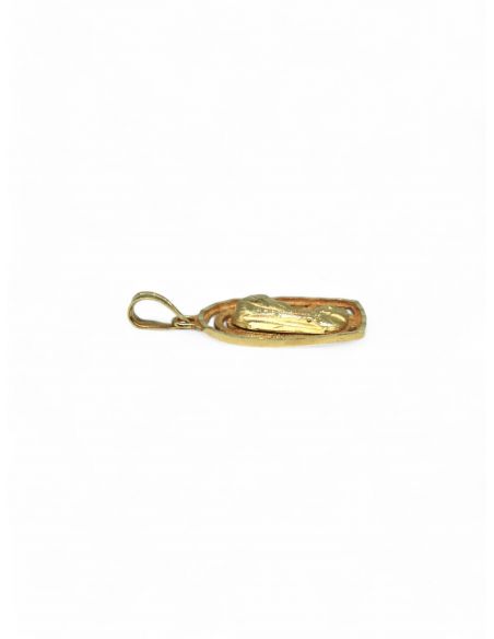 Dije niña religiosa oro 18 k - Joyería Orocash