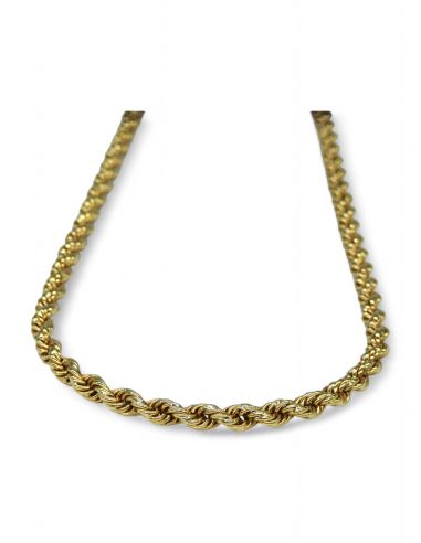 Cordón oro 18k.
