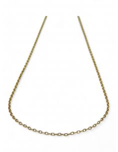 Cadena forzada oro 18k - 55cm - 5,76gr