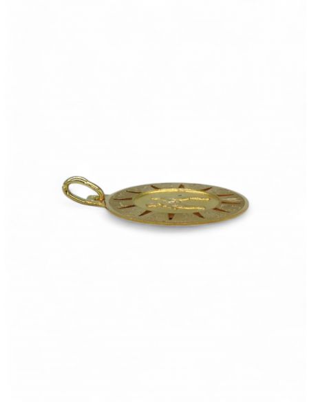 Colgante horóscopo Géminis oro 18k