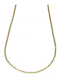 Cadena Forzada Oro18K - 59cm - Joyería Orocash