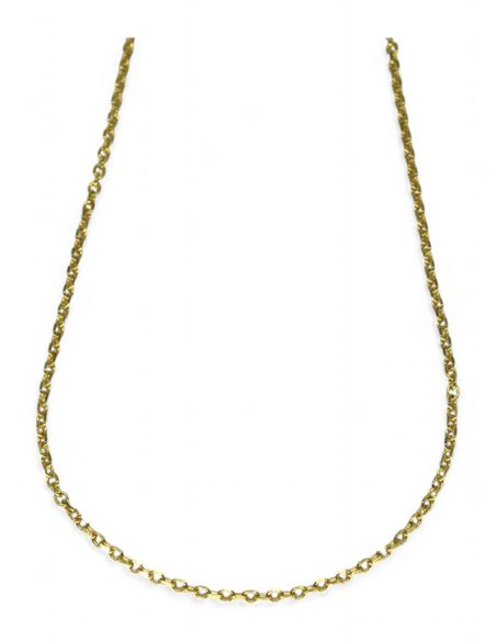 Cadena Forzada Oro18K - 59cm - Joyería Orocash