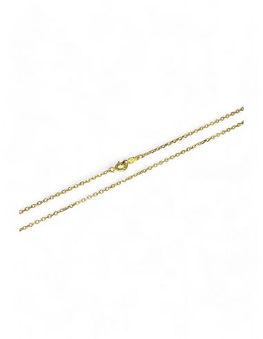 Cadena Forzada Oro18K - 59cm - Joyería Orocash