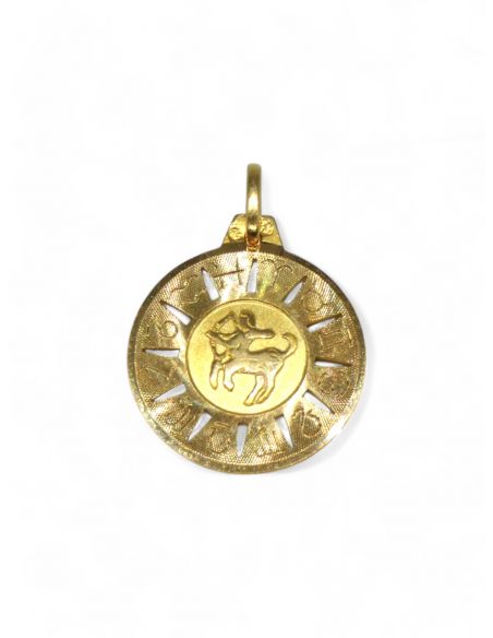 Colgante horóscopo Sagitario oro 18k - 1,6cm - 1,6gr