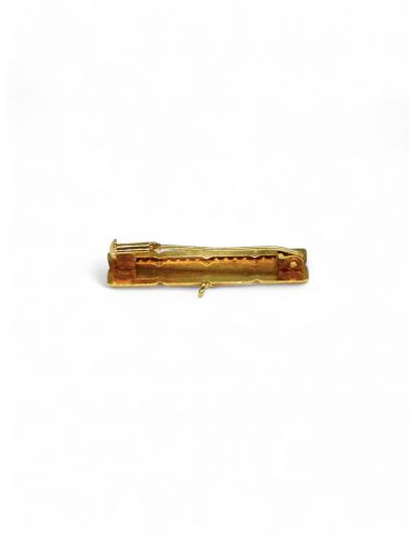 Broche cuadrado oro 18k - Joyería OroCash