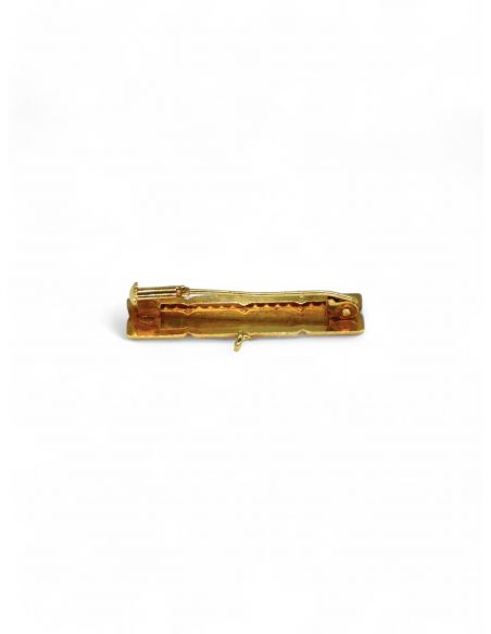 Broche cuadrado oro 18k - Joyería OroCash