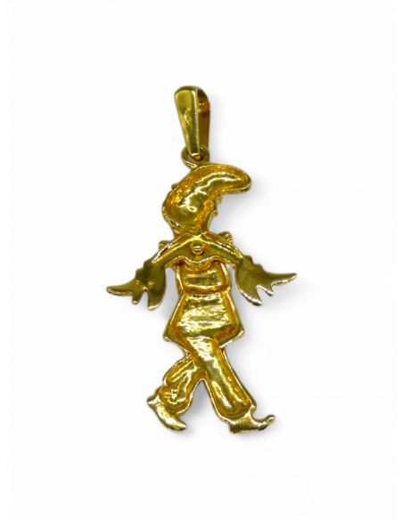 Colgante arlequín articulado oro 18k - Joyería Orocash