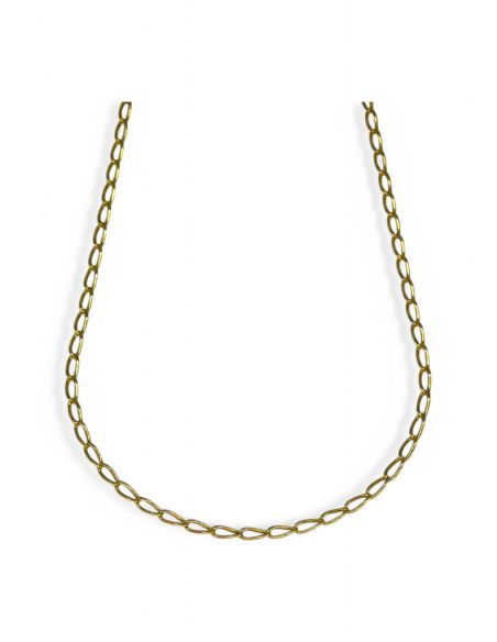 Cadena Bilbao oro 18k - 60cm - Joyería Orocash