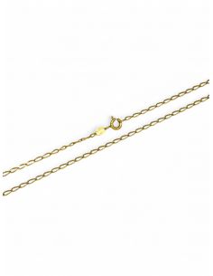 Cadena Bilbao oro 18k - 60cm - Joyería Orocash 2