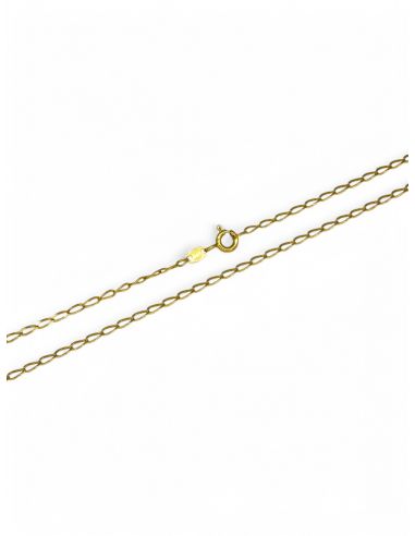 Cadena Bilbao oro 18k - 60cm - Joyería Orocash