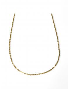 Cadena forzada oro 18k - 38x0.1cm - Joyería Orocash