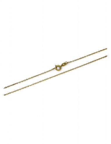 Cadena forzada oro 18k - 38x0.1cm - Joyería Orocash