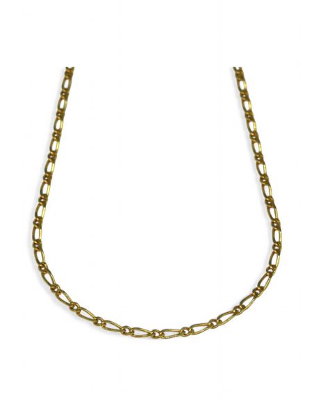 Cadena bilbao 1x1 oro 18k - 61x0.2cm - Joyería Orocash
