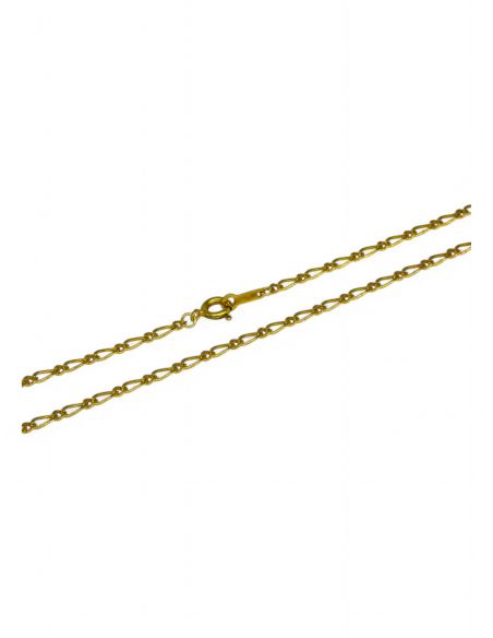 Cadena bilbao 1x1 oro 18k - 61x0.2cm - Joyería Orocash