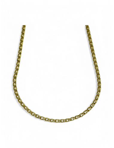 Cadena ancla oro 18k -50cm