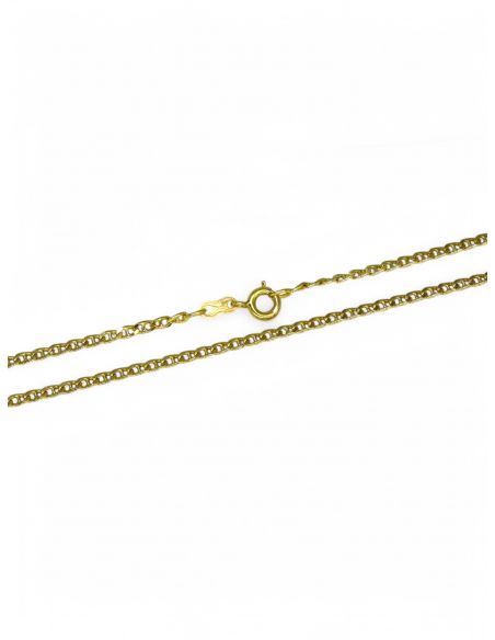 Cadena ancla oro 18k -50cm