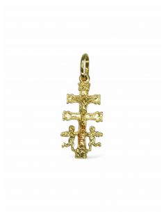 Cruz Caravaca oro 18k