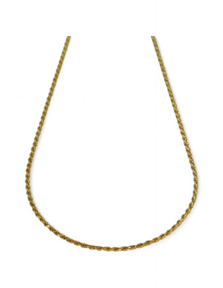 Cadena cordón oro 18 k - 40 cm  - Joyería OroCash