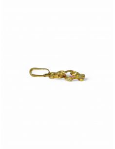 Colgante Mickey Mouse letra S oro 18k 2