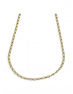 Cadena Bilbao oro 18 k - 52 cm  - Joyería OroCash
