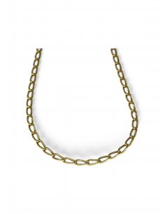 Cadena bilbao oro 18k.