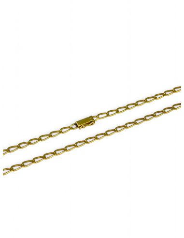 Cadena eslabón bilbao 60cm oro 18k - Joyería Orocash