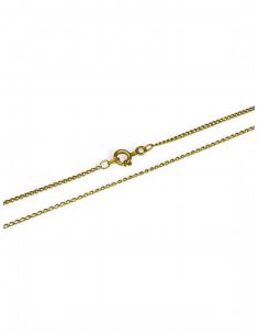 Cadena estilo forzada 65cm oro 18k - Joyería Orocash 2