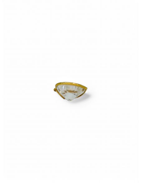 Colgante corazón circonita 18K - joyería Orocash