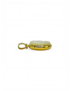 Colgante luna nácar oro 18k - Joyería Orocash 2