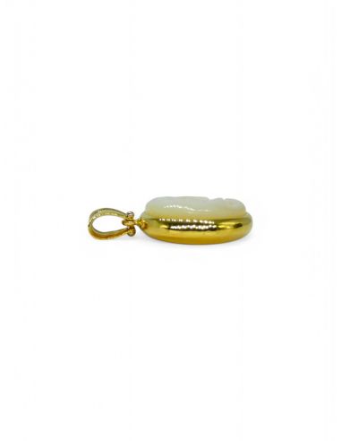 Colgante luna nácar oro 18k - Joyería Orocash