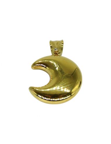 Colgante luna nácar oro 18k - Joyería Orocash
