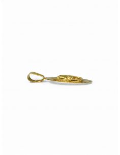 Medalla Virgen Niña oro 18K - Joyería Orocash 2