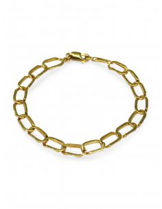 Pulsera forzada oro 18k - 19x0.5cm - Joyería OroCash