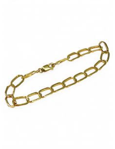 Pulsera forzada oro 18k - 19x0.5cm - Joyería OroCash 2