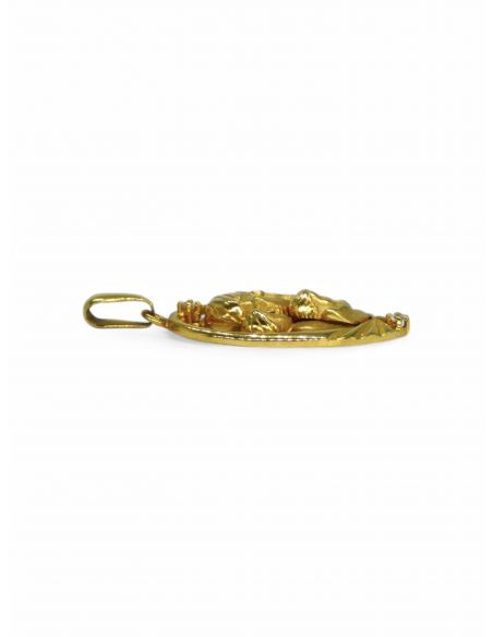 Colgante madre e hijos oro 18k.I Orocash Joyeria