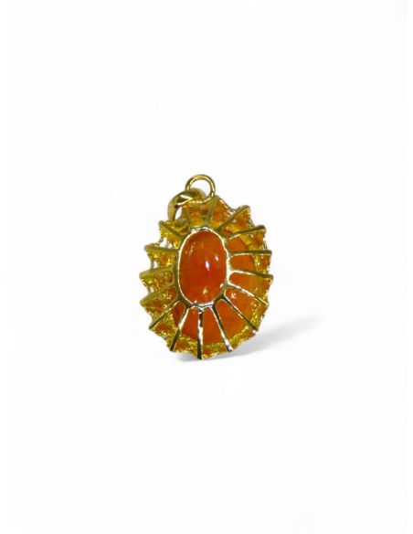 Colgante camafeo base calada 2.9cm oro 18k - Joyería Orocash