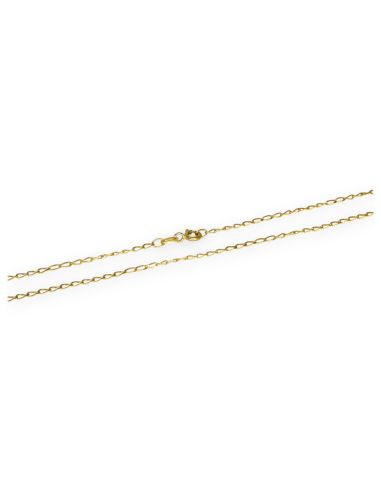 Cadena eslabón bilbao oro 18k - 49x0.1cm - Joyería Orocash