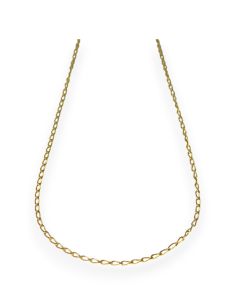 Cadena eslabón bilbao oro 18k - 49x0.1cm - Joyería Orocash