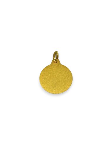 Medalla ángel san Rafael oro 18k - 1.6cm - Joyería Orocash