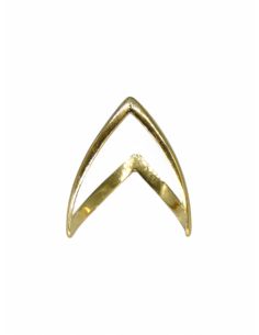 Anillo triángulo oro 18k - T.25 - Joyería Orocash