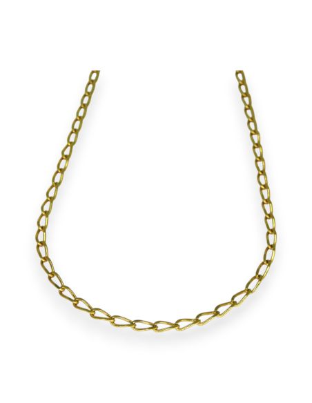 Cadena Eslabón Bilbao - Oro 18K