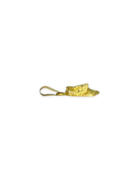 Colgante cara cristo de lado 2.5cm oro 18k - Joyería Orocash