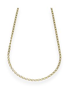 Cadena eslabón Bilbao oro 18k - 47cm