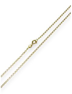 Cadena eslabón Bilbao oro 18k - 47cm 2